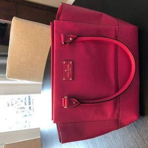100% Authentic Large Kate Spade Pink Leather Bag